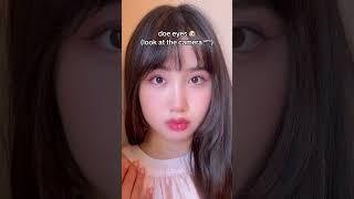 Doe eyes vs Siren eyes vs Almond eyes  #doeeyes #sireneyes #kpop #douyin #beautyhacks #beauty