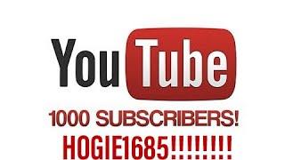 1000 subscriber goal reached!!!