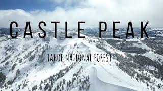 |4K| Stunning 4K Drone/Aerial views of Winter Castle Peak, Tahoe NF #tahoenationalforest