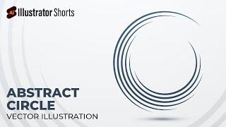 Abstract Circle with Lines and Art Brush | Illustrator Tips and Tricks