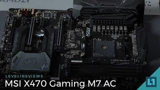 MSI X470 Gaming M7 AC Motherboard Review + Linux Test