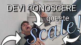 Le scale che DEVI conoscere per suonare LA CHITARRA.