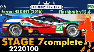Real Racing 3 RR3 Flashback Le Mans Ferrari (Ferrari 488 GTE (2016)): Stage 7 complete (2220100)