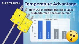 Temperature Advantage: Our Industrial Thermocouples Beat the Competition in Thermal Shock Tests!