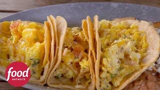 Uns deliciosos tacos de migas para o café da manhã | Bom, Gostoso e Barato | Food Network Brasil