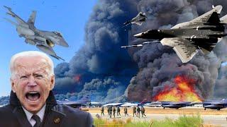 29 OCTOBER️BIDEN Angry! Russia Attacks Ukrainian Air Base Destroying 12 US F16s That Had Just Land