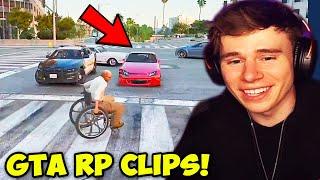 Blaustoise REACTS TO HILARIOUS GTA RP CLIPS #15! | GTA 5 NoPixel 3.0