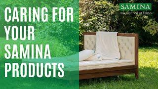 Caring for Your SAMINA Products