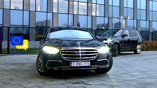 Pete Hegseth Arrives in LUXURY German Car, While Trump's Tariffs Hit EU's Auto Industry!#NATO