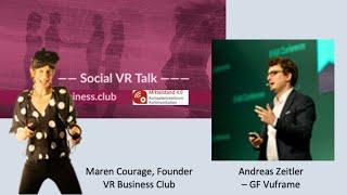 VR Business Club - Social VR Talk -Sales & Marketing Enablement mit 3D, Augmented- & Virtual Reality