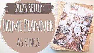 2023 Home / Reference Planner Setup: A5 Rings