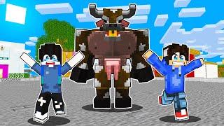 1000% BUFF COW Hunt Us in Minecraft | TAROPA VILLAGE