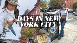 days in my life vlog | in a lil funk, Brooklyn night, thrifting & apartment changes