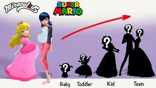 Miraculous Ladybug, Mario Growing Up Full | Fashion WOW