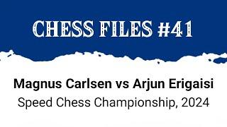 Magnus Carlsen vs Arjun Erigaisi • Speed Chess Championship, 2024