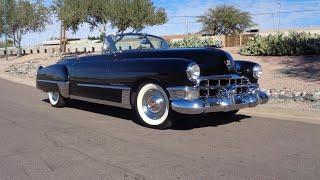 1949 Cadillac Series 62 Convertible in Black & Ride on My Car Story with Lou Costabile