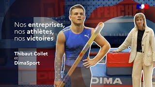 Thibaut Collet et les sautoirs perche Dima Sport | Nos entreprises, nos athlètes, nos victoires