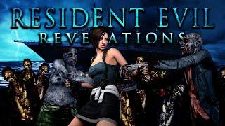 Jill Valentine (RE3) in Resident Evil Revelations + Chris, Claire and Barry | ZOMBIE MOD