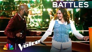 J.Paul & Kamila Kiehne's Instantly Iconic Performance of Brittany Spear's "Toxic" | Voice Battles