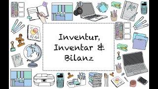 Lernvideo zur Inventur, zum Inventar und zur Bilanz