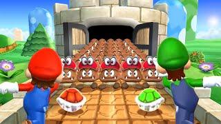 Mario Party 9 MiniGames - Mario Vs Luigi Vs Wario Vs Yoshi (Master Cpu)