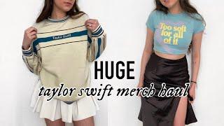 *huge* taylor swift merch haul || alecksis victoria