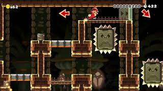 BowsersSchloss :: Bowser'sCastle by Tabulator Super Mario Maker 1 Nintendo Wii U #cnk