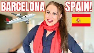 24 Hours In BARCELONA, SPAIN | International Flight Attendant Life