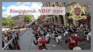 Bundesfanfarenkorps Neuss Furth 1952 e.V. - Königsparade - Neusser Bürger-Schützenfest 2024