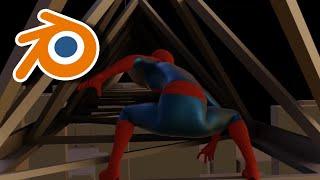 Spider-Man Swing Sequence | Blender