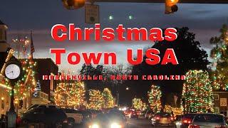 Christmas Town USA McAdenville, North Carolina - Amazing Christmas Light Town in NC - Christmas 2023