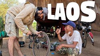 Bicycle Southeast Asia Tour: Camping on the Quiet Islands of Laos. #161