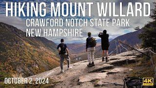 Hiking Mount Willard in New Hampshire - October 2, 2024