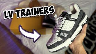 LOUIS VUITTON TRAINERS (Shoe Review + Try On)