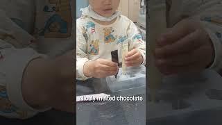 [Home Playtime] Making Chocolate Snacks #FunPlaytime#KidsSnack#MakingChocoMold