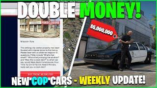 NEW GTA ONLINE DLC - All NEW Content, Cop Cars, Double Money, New Business & Discounts!