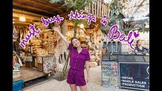 TOP MUST BUY THINGS IN BALI! plus a buying tip! | Angel Yeo