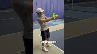 Learn how to hit an UNRETURNABLE serve  #shorts #pickleball #serve