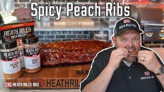 Spicy Peach Baby Back Ribs on the Traeger Timberline 1300 | Heath Riles BBQ