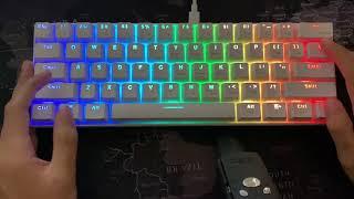 All Rk61 rgb color options