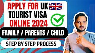 How to Apply for UK Tourist Visa in 2024 Without Rejection | UK Visitor Visa | Step By Step Guide