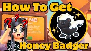 How To Get The Honey Badger In Adopt Me 