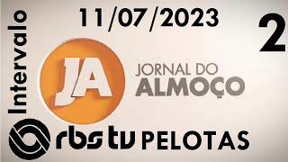 Intervalo: Jornal do Almoço - RBS TV Pelotas (11/07/2023) [2]