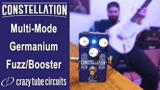 Crazy Tube Circuits Constellation Fuzz/Boost - Multi Germanium Fuzz Pedal Demo by Louis Malagodi