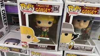 Inspector Gadget and Penny Funko pop