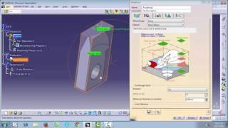 Catia V5R21 - machining by catia- helical bevel gear manufacturing