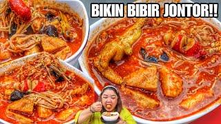 MANTAP!! SEBLAK BUNDA NAY MEMBLUDAK ANTRIANNYA SEJAK DILIPUT BANYAK FOOD VLOGGER!!