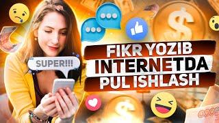 Fikr yozib internetda pul ishlash (Otzovik)