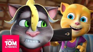 Ginger’s Prank Marathon!  Talking Tom & Friends Cartoon Collection