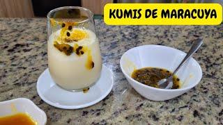 Kumis Casero de Maracuyá / Como hacer Kumis para vender